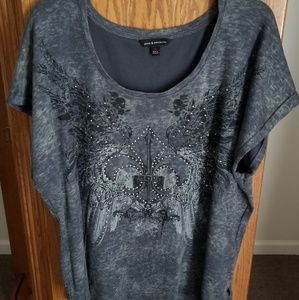 NEW,CUTE PLUS  ROCK REPUBLIC TOP